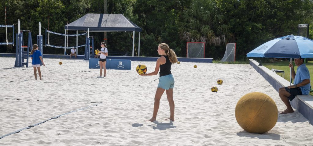 beach volleyball, summer programs, private school