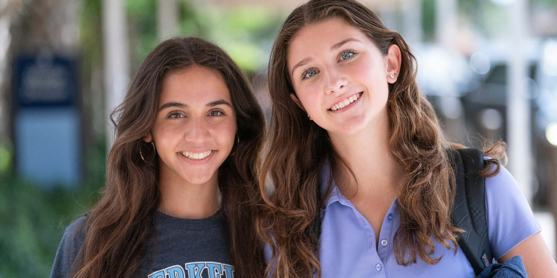 Upper Division Girls Smiling