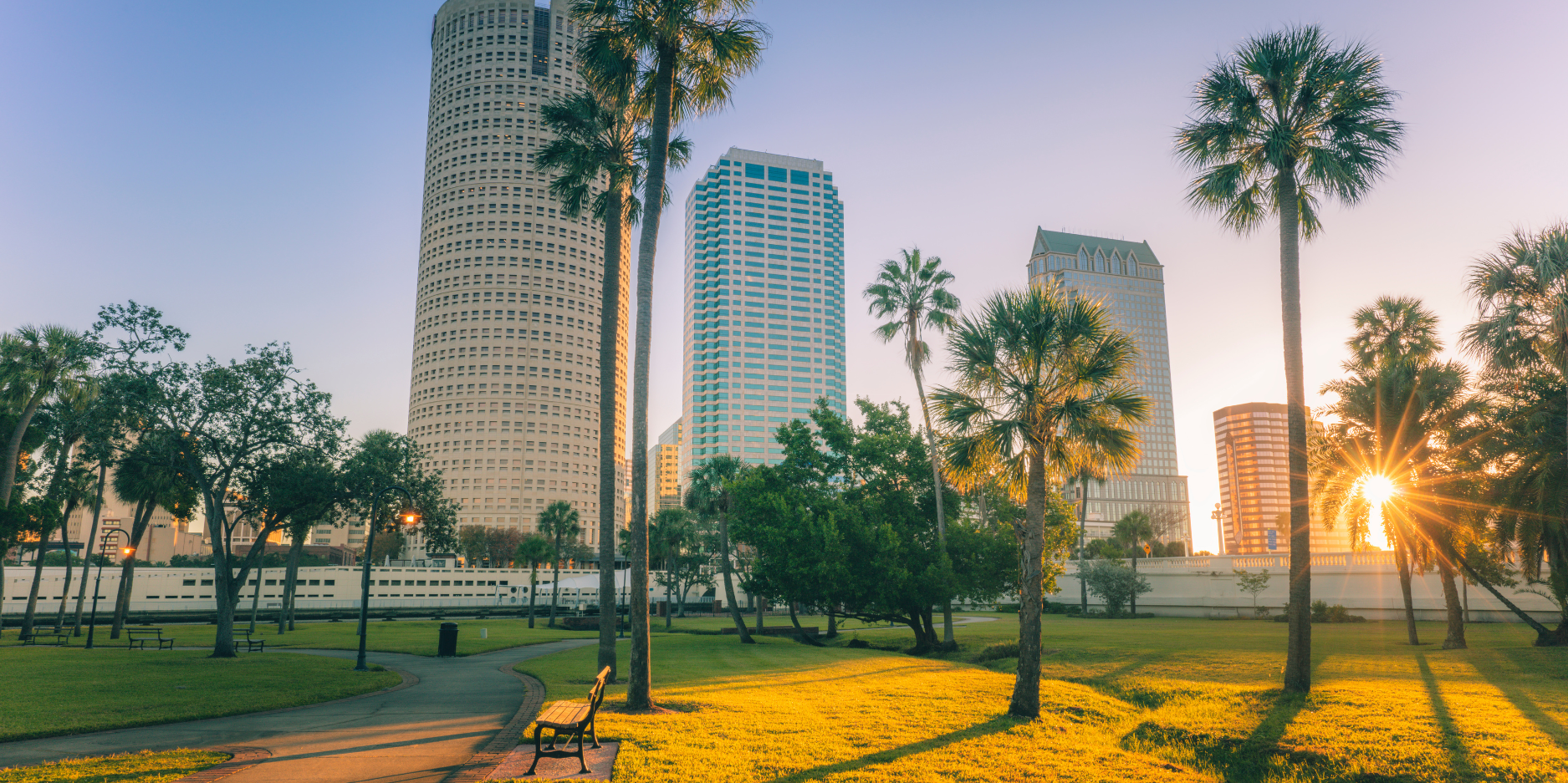 Horizontal Tampa Skyline